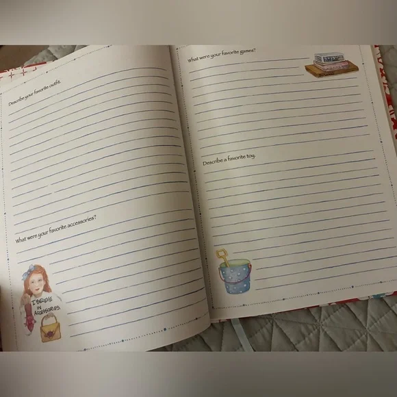 Mom, Tell Me Your Story…Please? Guided Journal Hardcover Book by Susan Branch! - Picture 5 of 6
